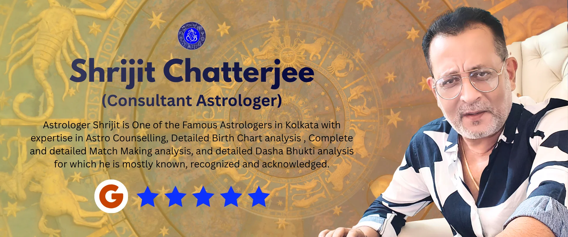 Astrologer Shrijit Desktop Banner Final